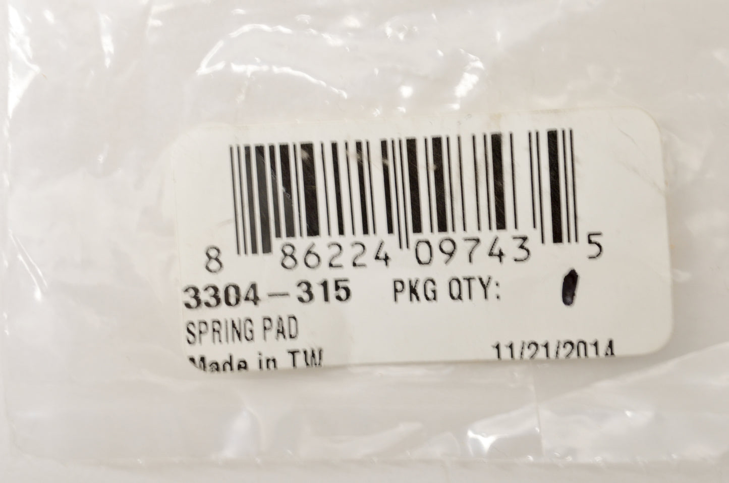 OEM Arctic Cat 3304-315 Pad Spring NOS