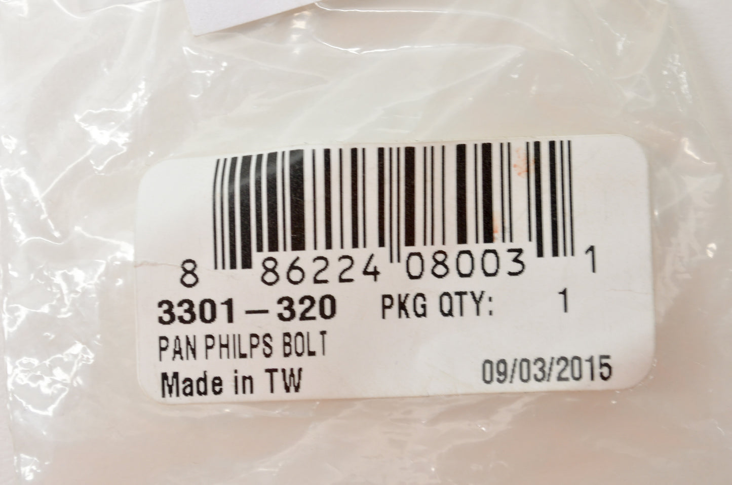 OEM Arctic Cat 3301-320 Pan Phillips Bolt NOS