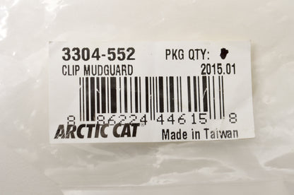 OEM Arctic Cat 3304-552 Mudguard Clip Qty 4 NOS