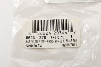 OEM Arctic Cat 0623-378 PHTRH #8-32x.50 AB Z&Y Self Tap SCREW NOS