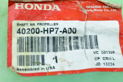 OEM Honda 40200-HP7-A00 Rear Propeller Shaft NOS