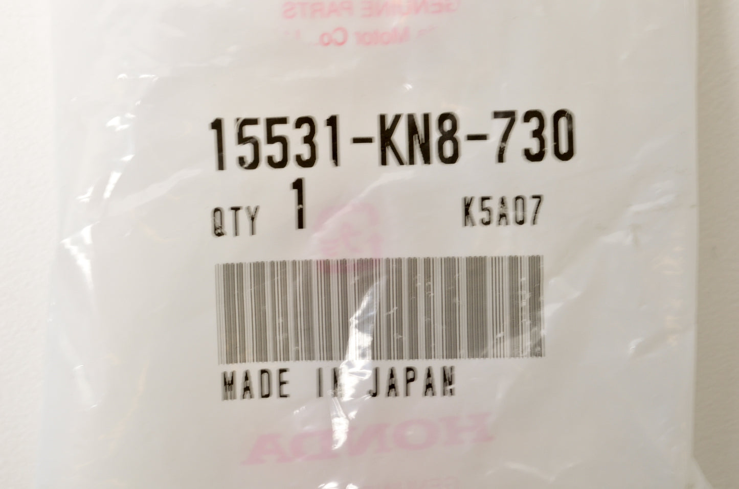 OEM Honda 15531-KN8-730 Flange Bolt (8X30) NOS