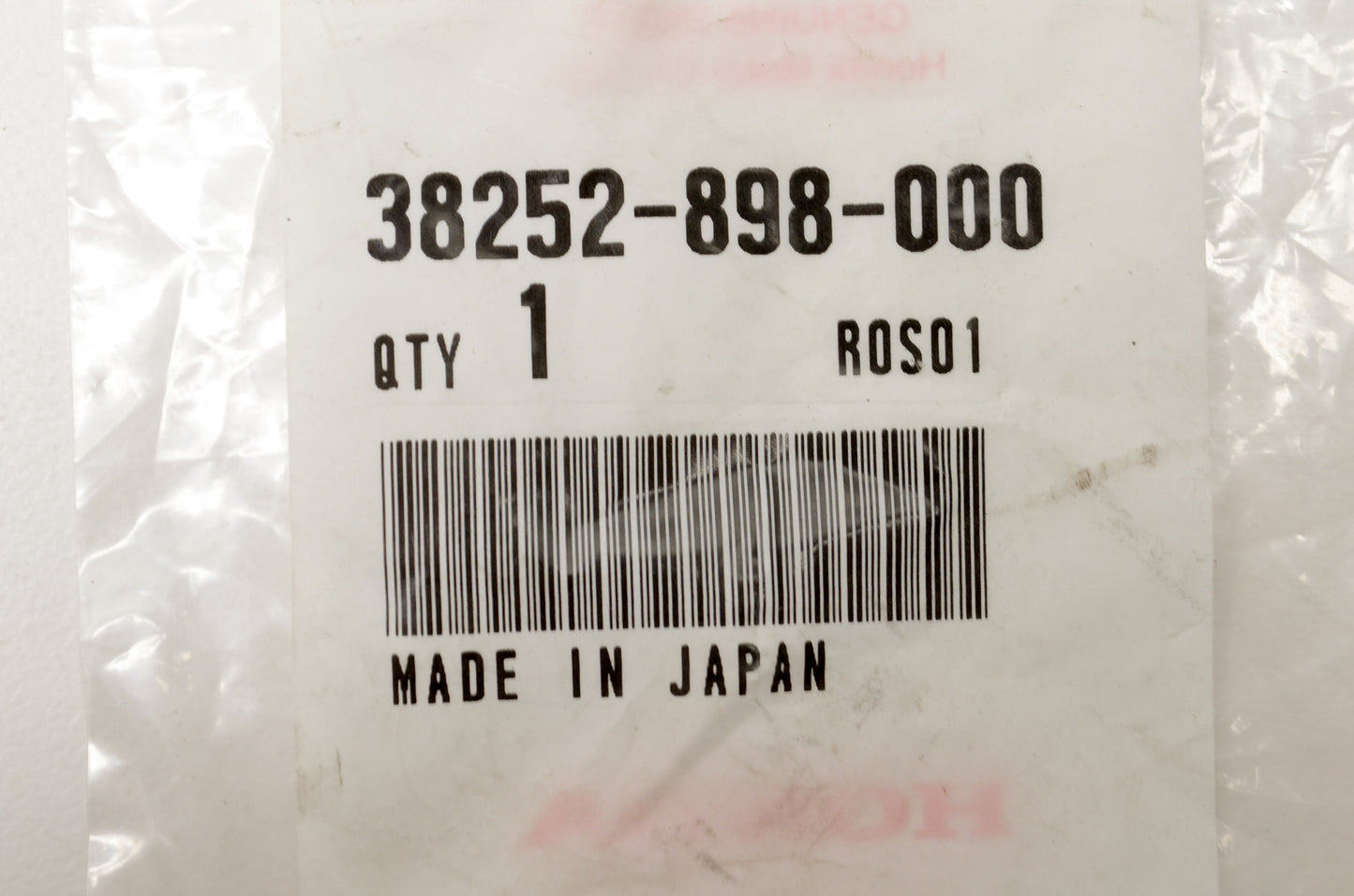 OEM Honda 38252-898-000 Lens Cap NOS