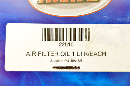 Twin Air 22510 Air Filter Oil 1 Liter Can