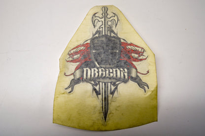 OEM Polaris 7175280 Hood Center Decal "Dragon" NOS