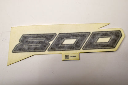 OEM Polaris 7183666 Right Fender Decal '800' NOS