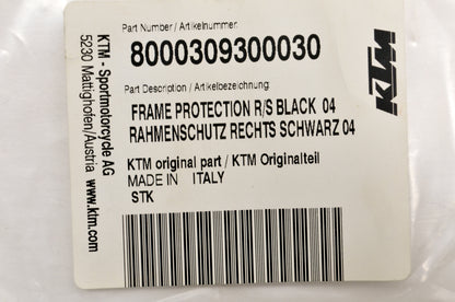 OEM KTM 8000309300030 Frame Protection NOS