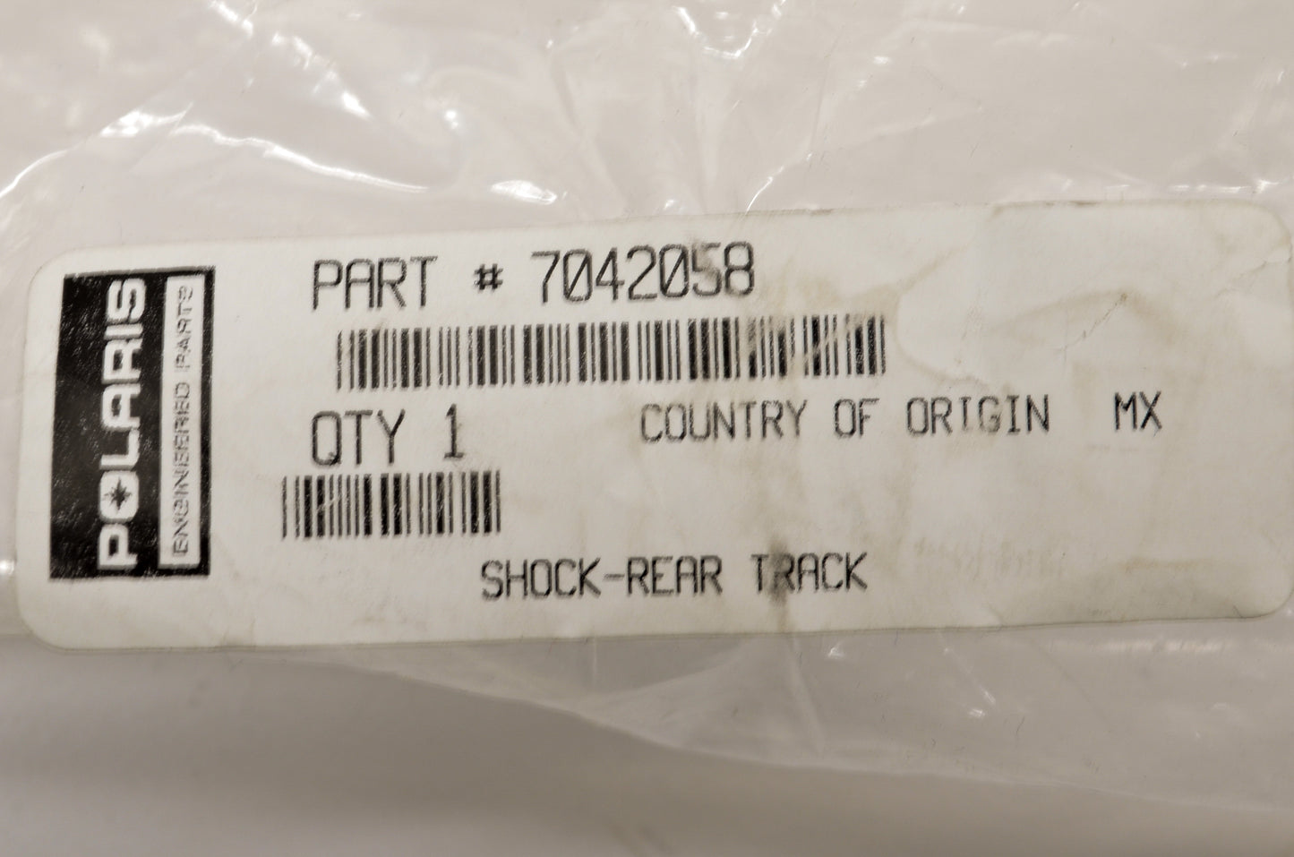 Polaris 7042058 Rear Track Shock