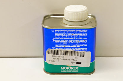 OEM KTM 62030000 Motorex Brake Fluid DOT 5.1 8.82 Fl Oz Can
