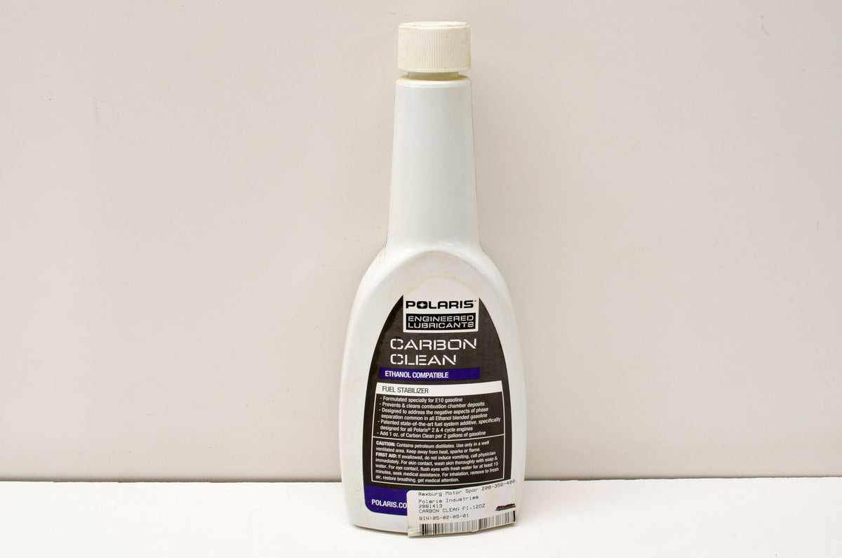 OEM Polaris 2871326, 2881413 Carbon Clean Fuel Stabilizer 12 Fl Oz Bottle NOS