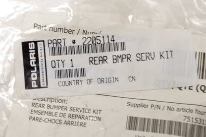OEM Polaris 2205114 Rear Bumper Service Kit