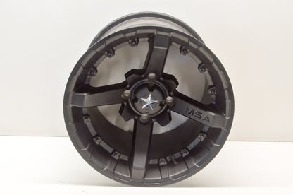 MSA M23-04010, 806454503124 Rim 14x10 4x110 Battle Wheel Black