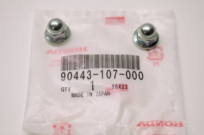 OEM Honda 90443-107-000 Cap Nut (8MM) Qty 2 NOS