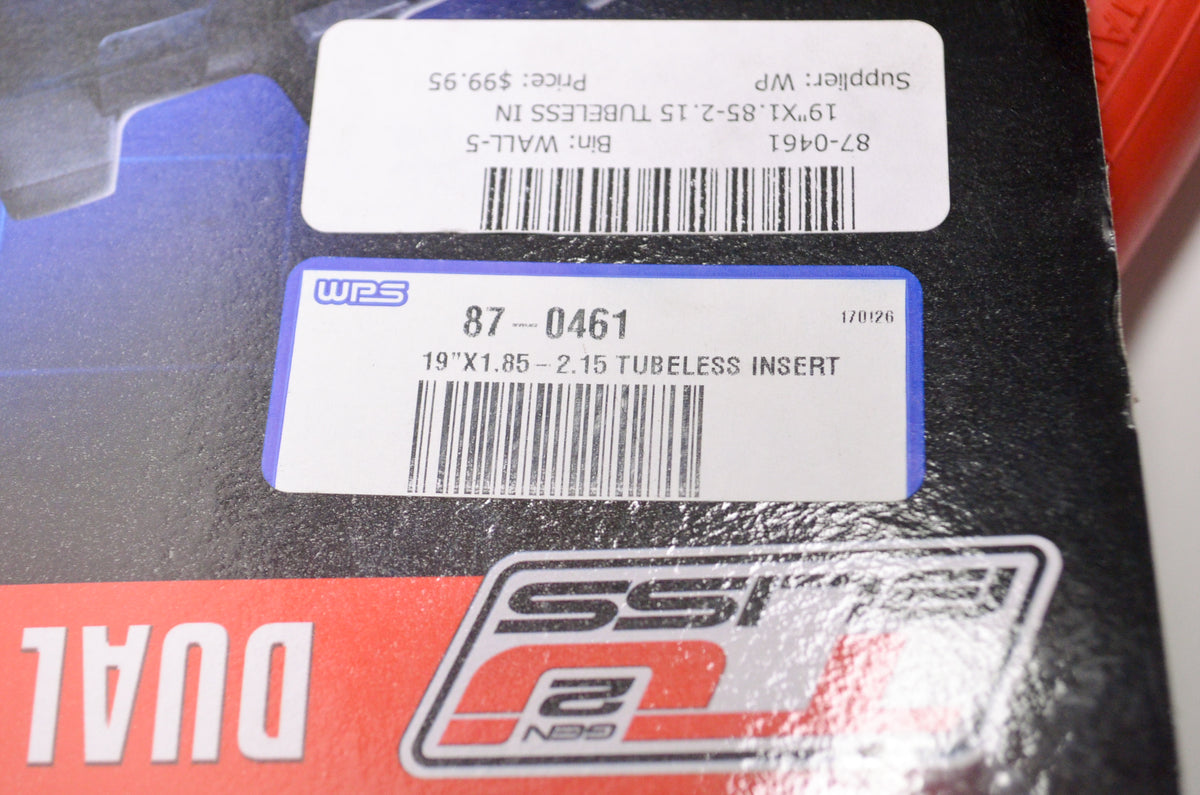 Tubliss 87-0461, TU19 Tubeless Insert 19' x 1.85-2.15 NOS