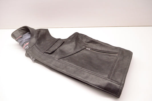 Tourmaster 8741-0105-05 Renegade Leather Vest Men's Medium NOS