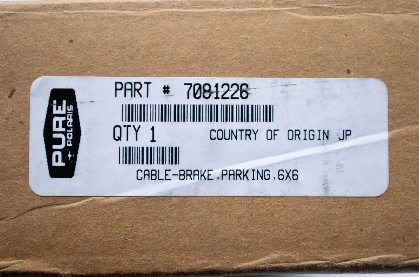 OEM Polaris 7081226 Parking Brake Cable 6X6 NOS