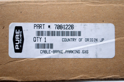 OEM Polaris 7081226 Parking Brake Cable 6X6 NOS