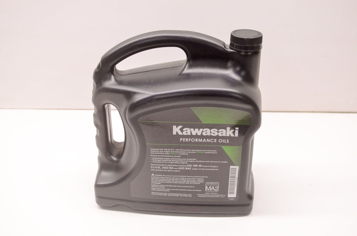 OEM Kawasaki K61021-304 Performance Oil SAE 10W-40 1 Gallon
