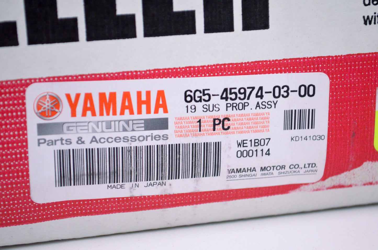 OEM Yamaha 6G5-45974-03-00 19 SUS Propeller Assembly 13-3/4X19