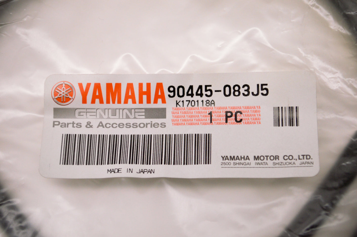 OEM Yamaha 90445-083J5-00 Hose