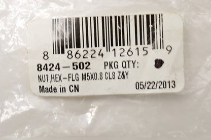 OEM Arctic Cat 8424-502 Hex Flange Nut Qty 7