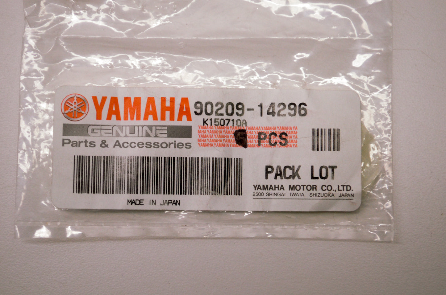 OEM Yamaha 90209-14296-00 Special Shape Washer NOS