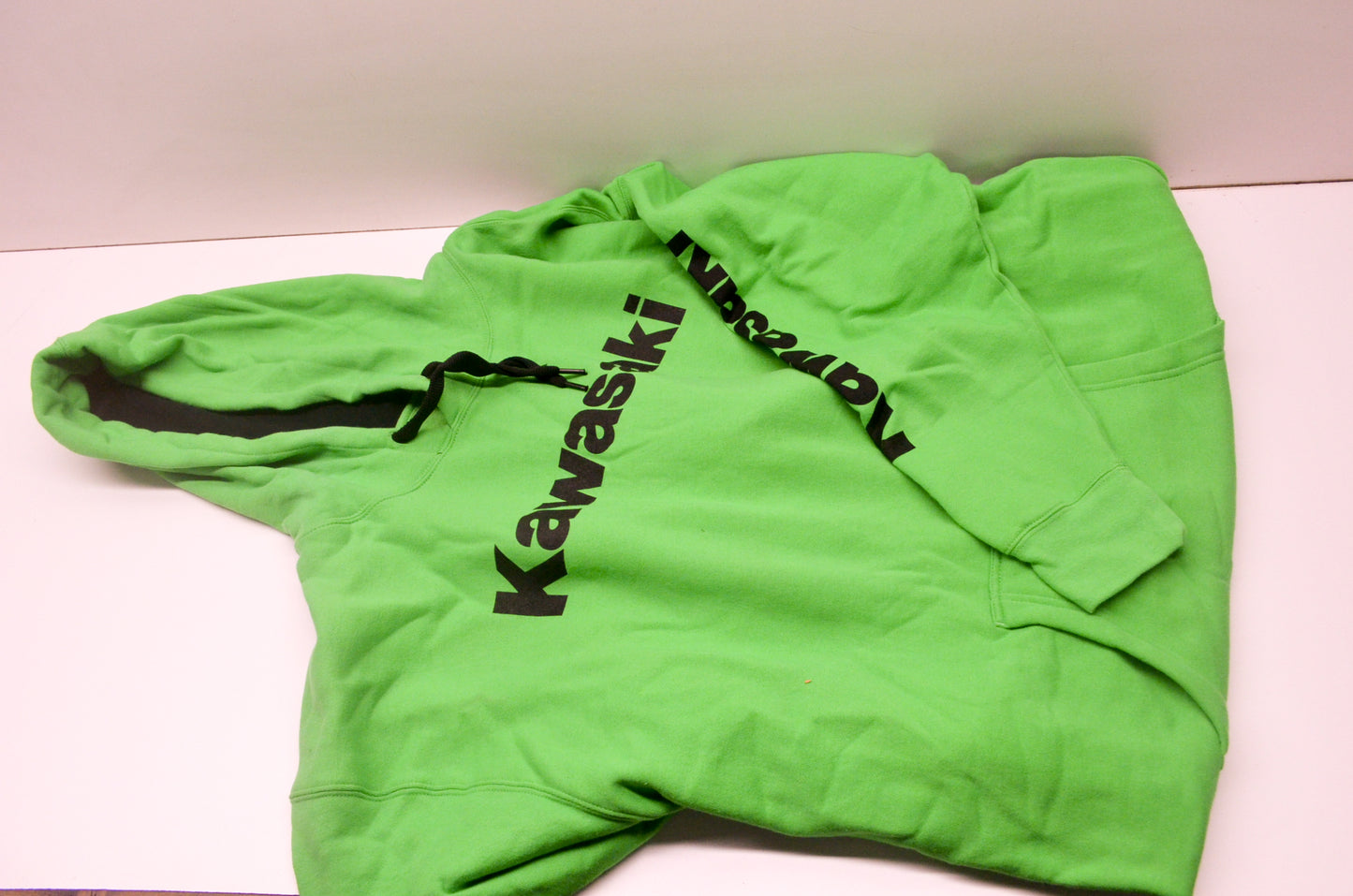 OEM Kawasaki K005-1277-GN2X K Logo Pullover Hoodie Size 2XL NOS