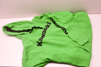 OEM Kawasaki K005-1277-GN2X K Logo Pullover Hoodie Size 2XL NOS