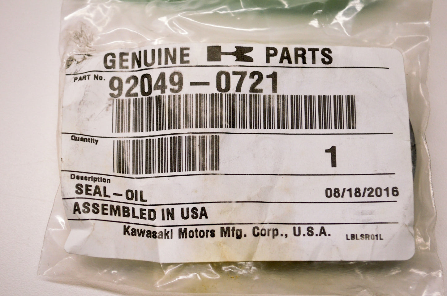 OEM Kawasaki 92049-0721 Oil Seal 33X60X11 NOS