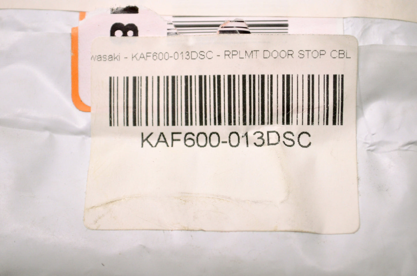 OEM Kawasaki KAF600-013DSC Door Stop Kit NOS