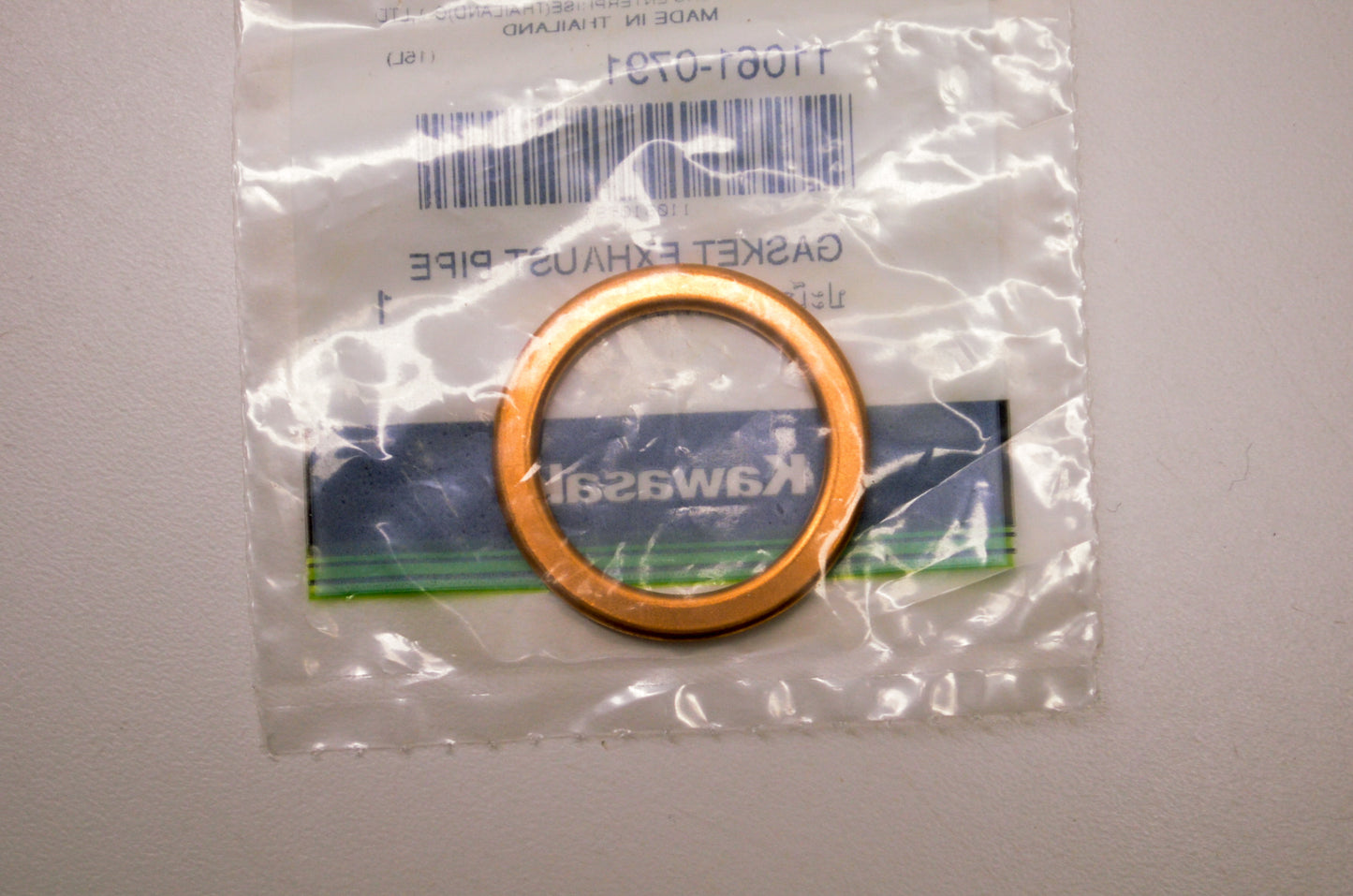 New OEM Kawasaki 11061-0791 Exhaust Pipe Gasket NOS