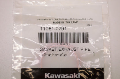 New OEM Kawasaki 11061-0791 Exhaust Pipe Gasket NOS
