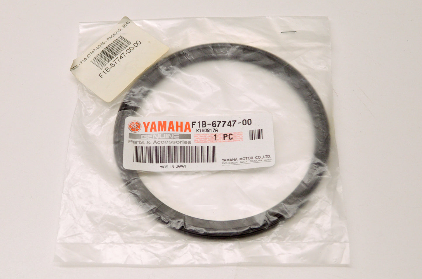 New OEM Yamaha F1B-67747-00-00 Packing Seal NOS