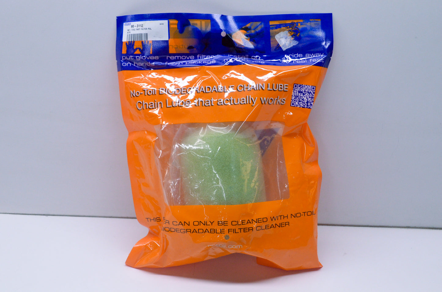No-Toil 90-3112 Pre Oiled Air Filter NOS