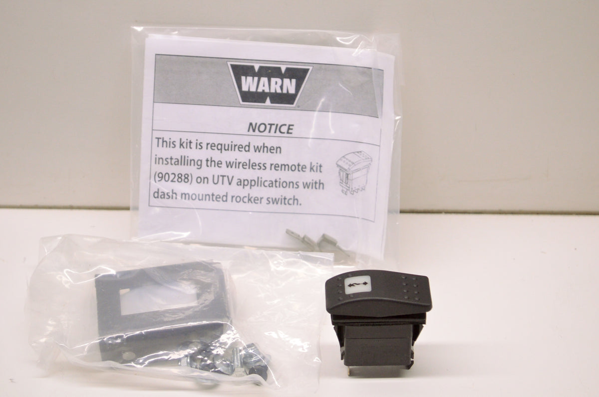 Warn 89540, 90288, 619-89540 Mini Rocker Switch Dash Mount NOS