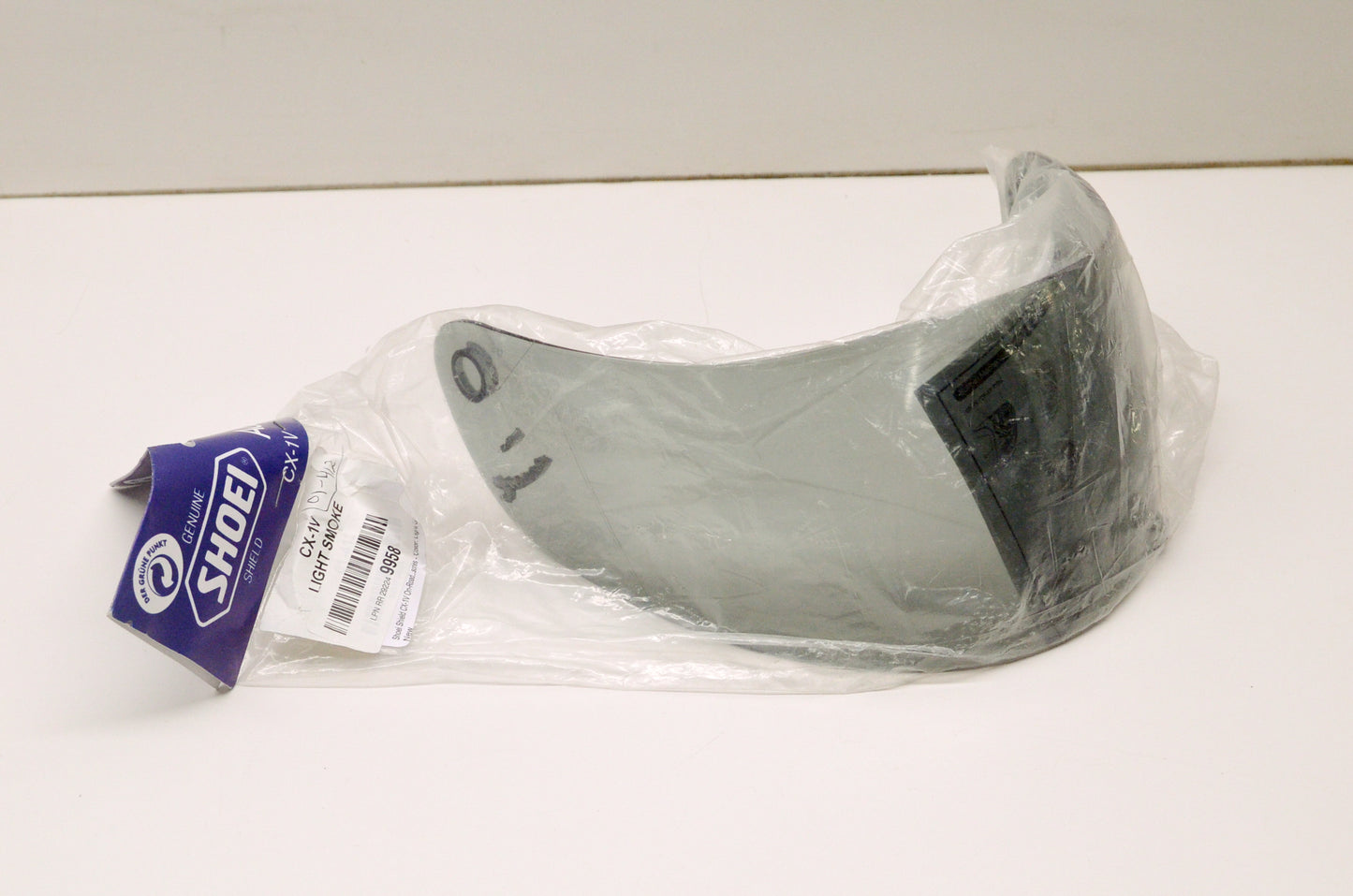 Shoei CX-1V 01-412, 292101187 Light Smoke Visor NOS