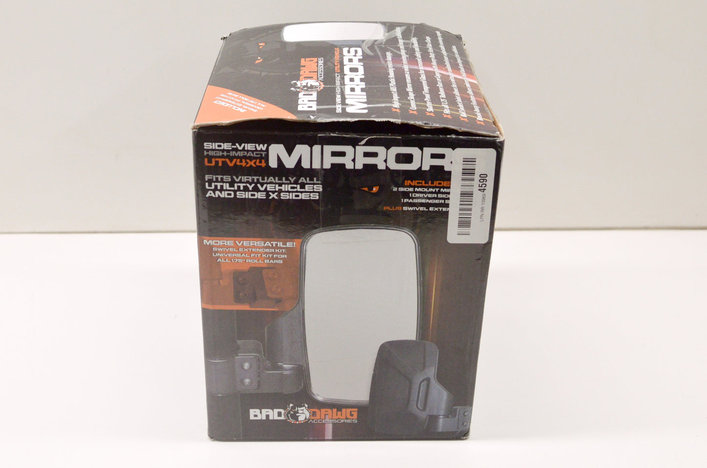 Side View Breakaway Mirrors, 1.75' Kit NOS