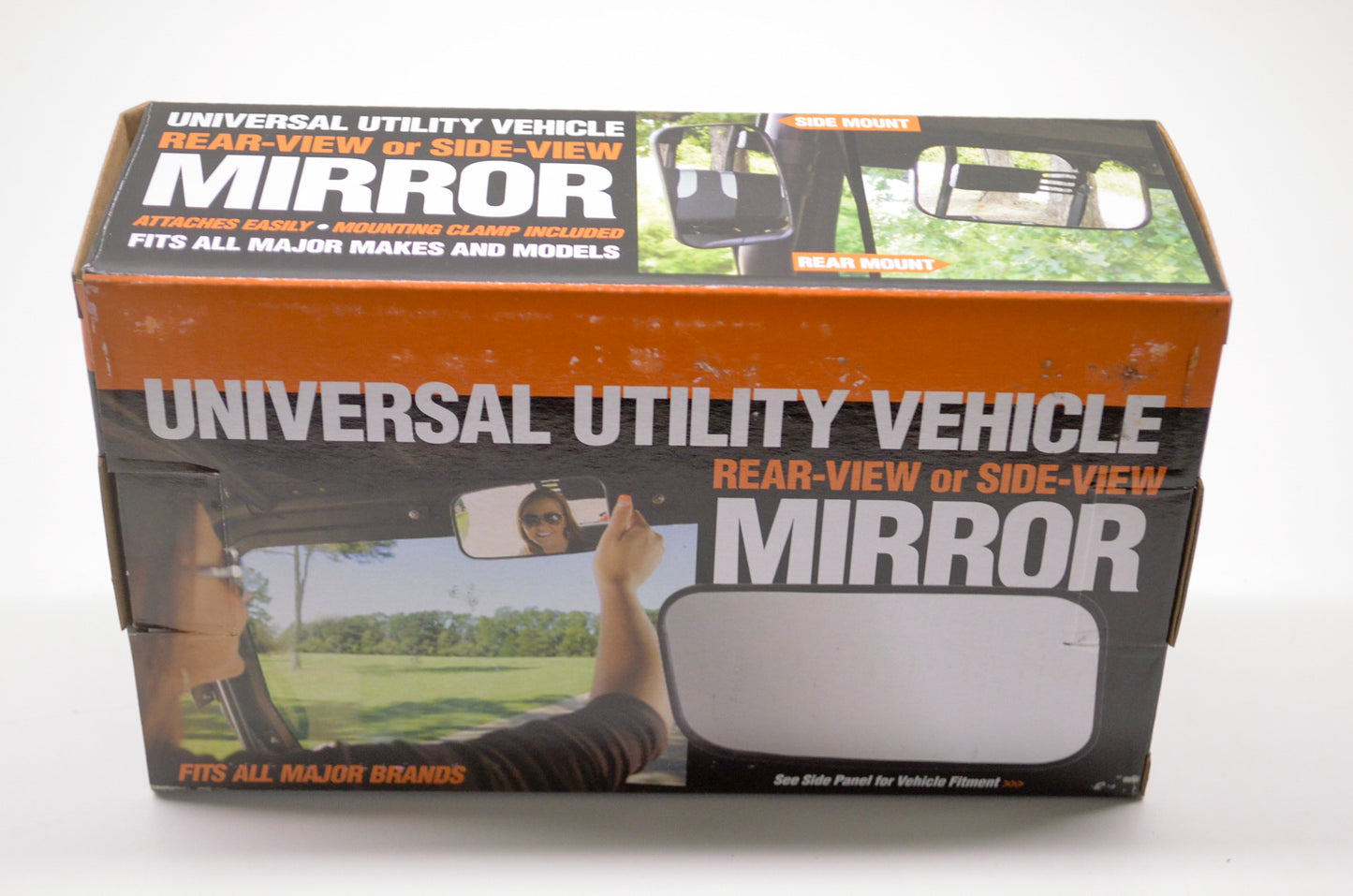 Bad Dawg 693-3550-00, U MIR 175 Rear Side View Mirror Universal 1.75" NOS