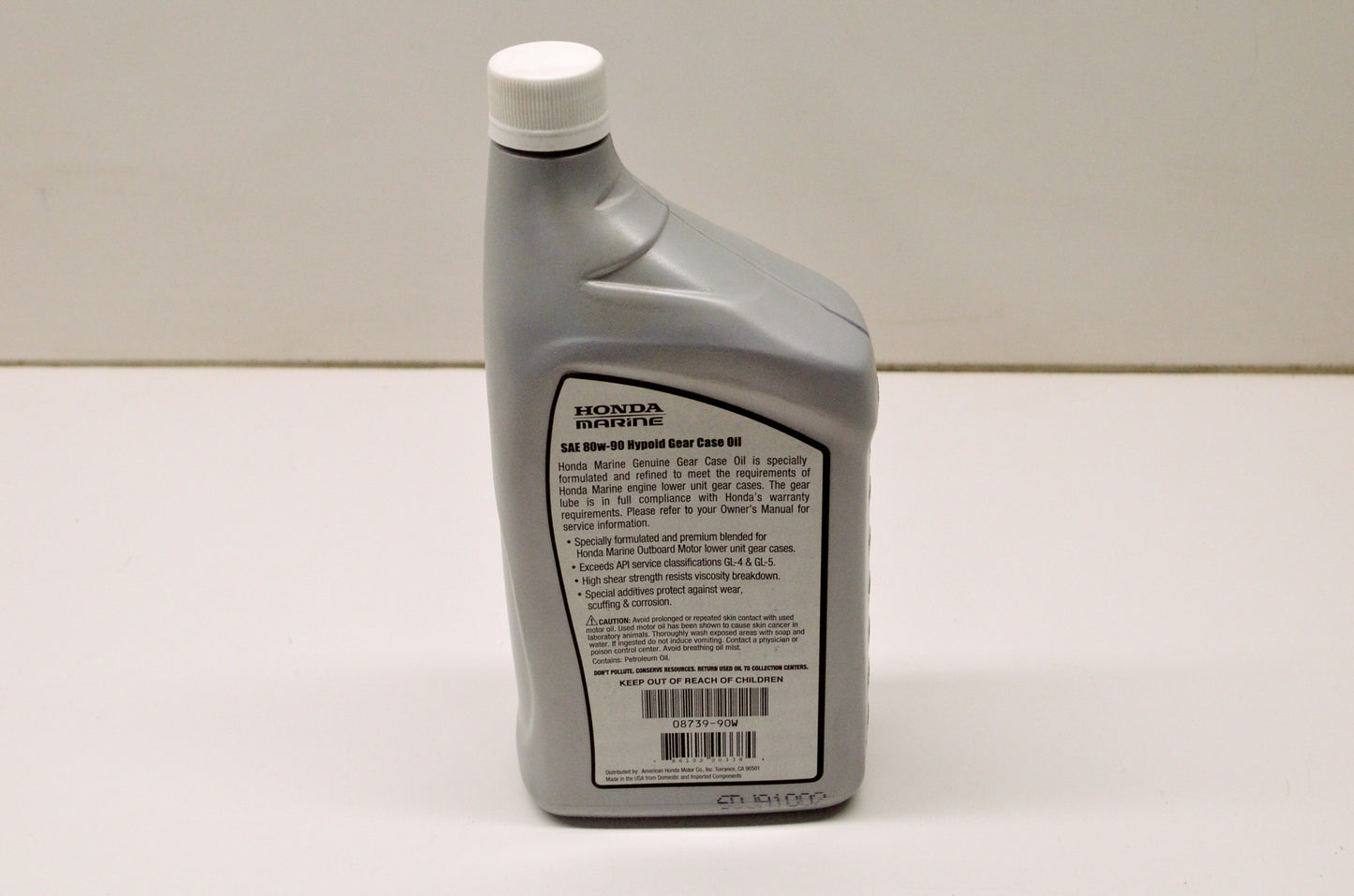 Marine SAE 80W-90 Gear Case Oil NOS
