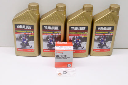 Snowmobile Viper Full-Syn Oil Change Kit NOS