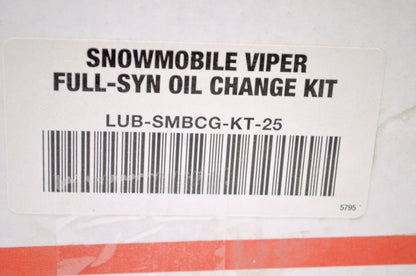 Snowmobile Viper Full-Syn Oil Change Kit NOS