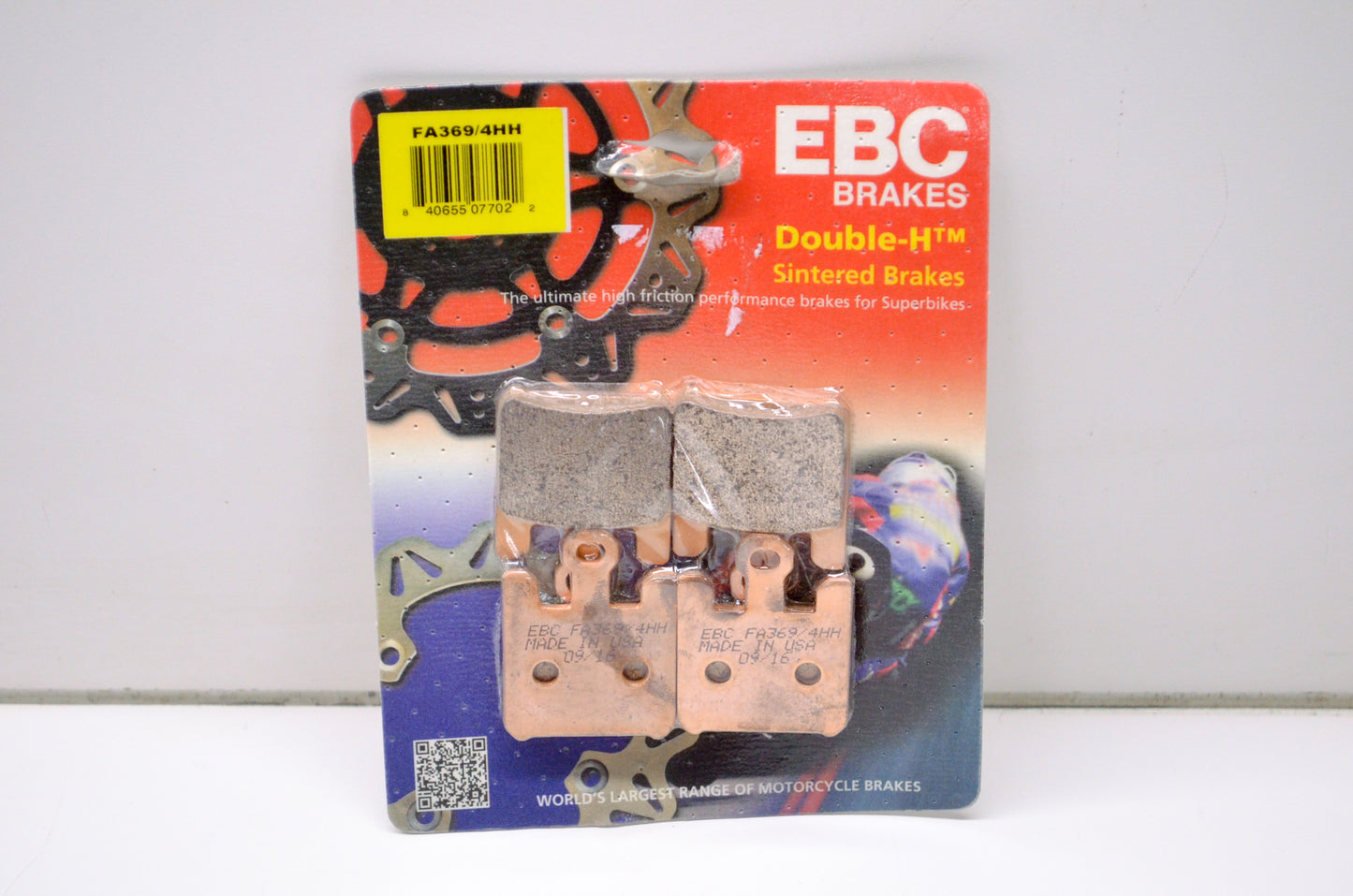 Double H Sintered Brake Pads NOS