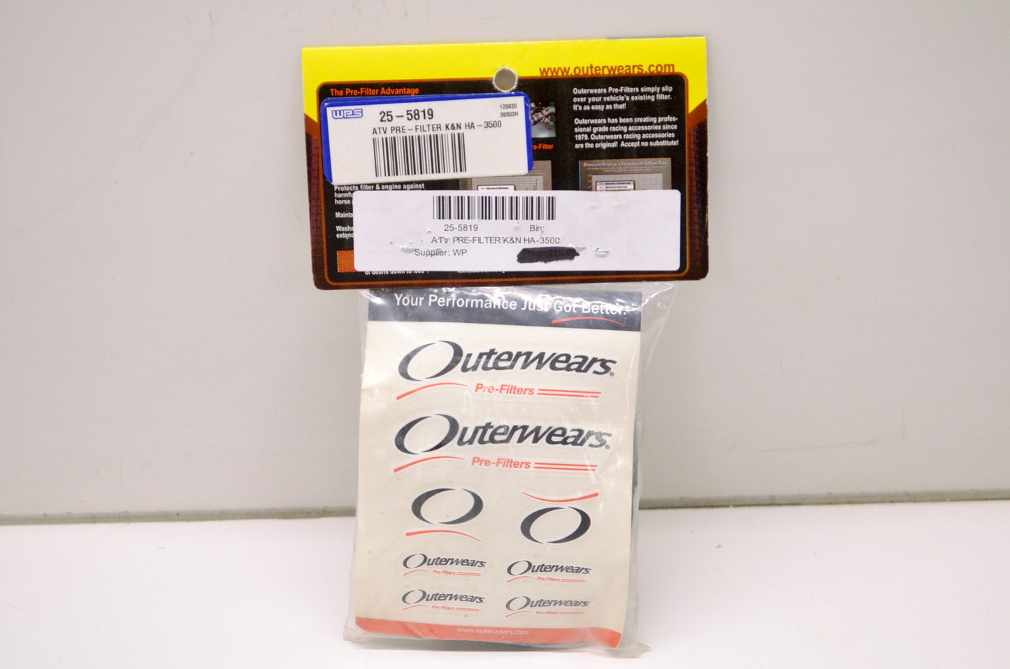 Outerwears 20-1151-01 Pre-Filter NOS