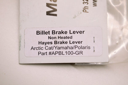Skinz Protective Gear APBL100-GR Adjustable Brake Lever NOS