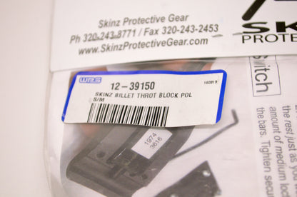 Skinz Protective Gear PSTB200-BK Billet Throttle Block NOS