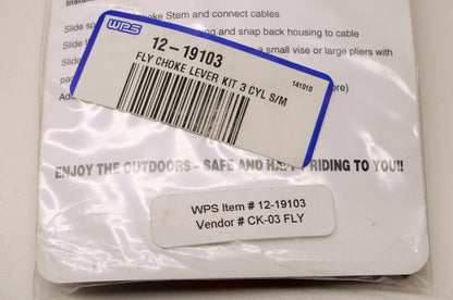 Fly Racing CK-03 FLY, 12-19103 Aluminum Choke Replacement Kit NOS