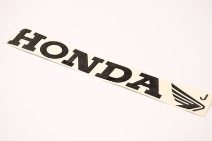 Aftermarket Honda Logo 12" Decal Black NOS