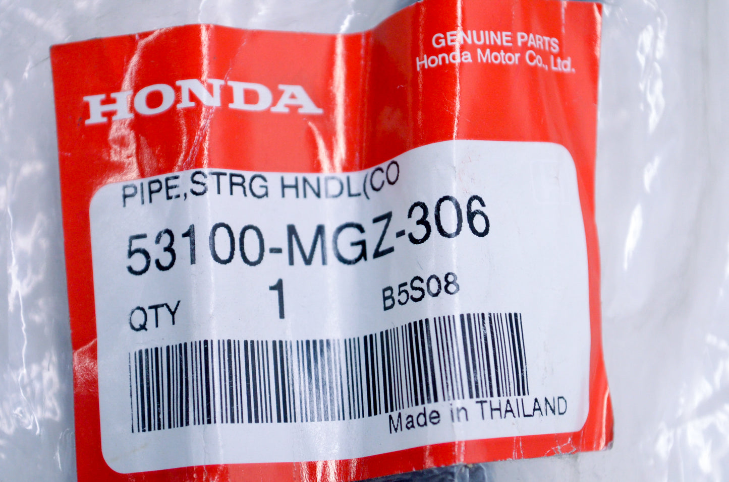 OEM Honda 53100-MGZ-306 Handlebar NOS