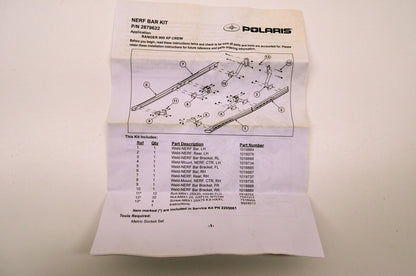 OEM Polaris 2205061 Nerf Bar Service Kit Hardware Only NOS