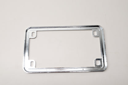 Chris Products 0600, 596592 Motorcycle License Plate Frame Chrome NOS